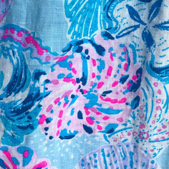 LILLY PULITZER Amerie Linen Midi Dress - Picture 9 of 13